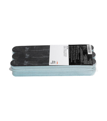 Limas de uñas 2 caras lavables colosales 100/180 - lote de 30 unidades