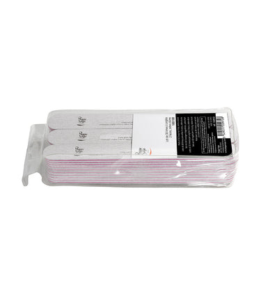 Limas de uñas cebra 2 caras lavables 100/100 - lote de 30 unidades