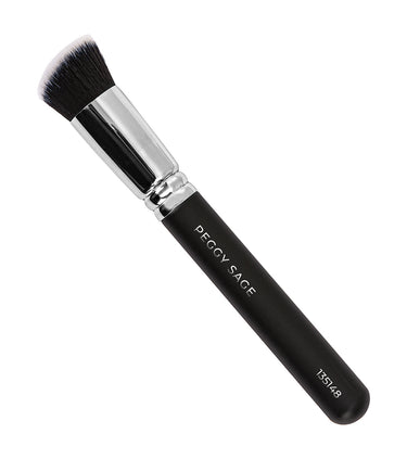 Pincel base de maquillaje - redondo y biselado - 20,5 mm