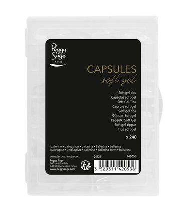 Cápsulas Soft gel - bailarina 240 uds