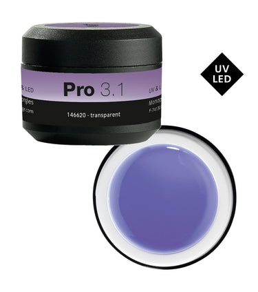 Pro 3.1 Gel monofásico UV&LED 15 g Transparente