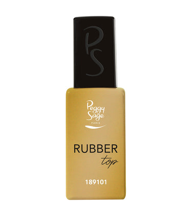 Rubber top: acabado semipermanente flexible y brillante